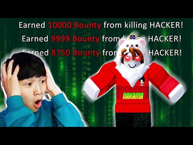 Killing HACKERS for Free Bounty in Blox Fruits!