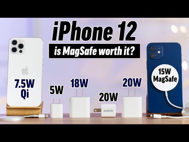 iPhone 12/Pro Ultimate 0-100% Charger Test with MagSafe!