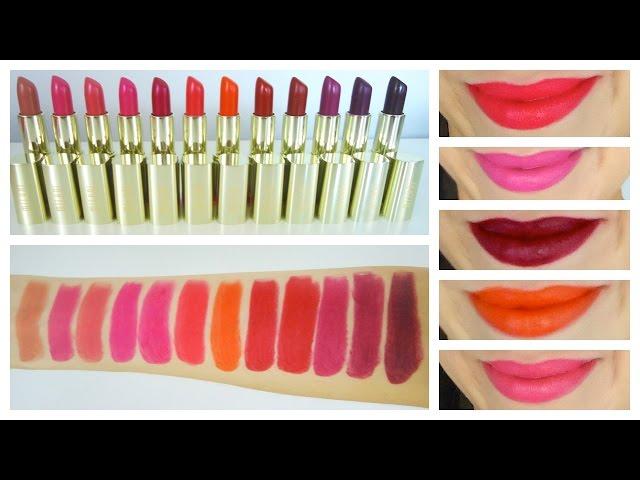 Milani Color Statement Lipstick + Lip Swatches - Beautywithemilyfox