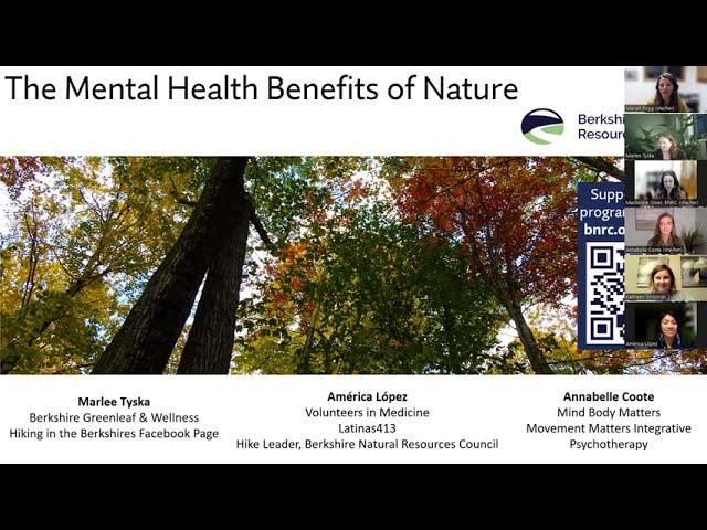 The Mental Health Benefits of Nature