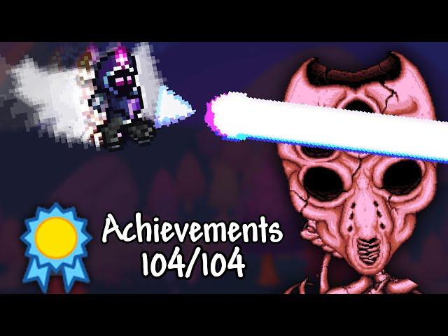 How I got EVERY ACHIEVEMENT in Terraria!