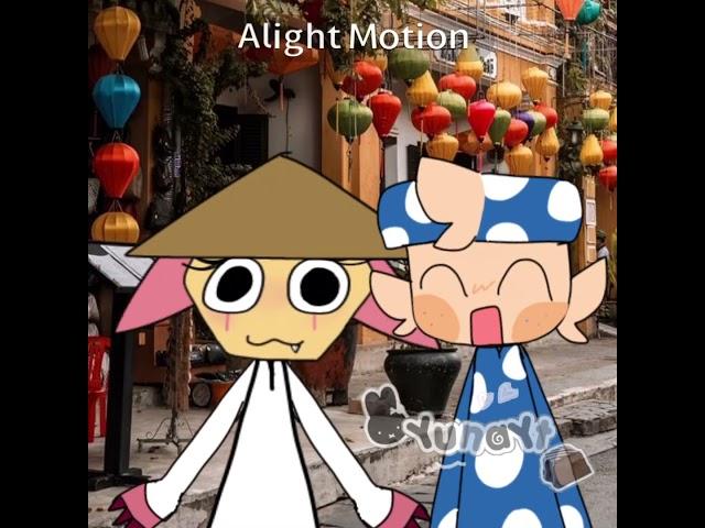 Scraps and Goob in Vietnam  #blackheadteam3 #edit#dandysworld