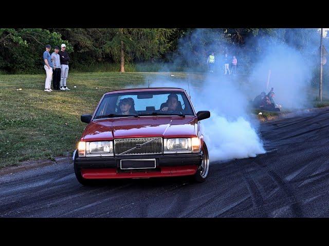 Vantaa Cruising - Tuned Car Burnouts - June 2024