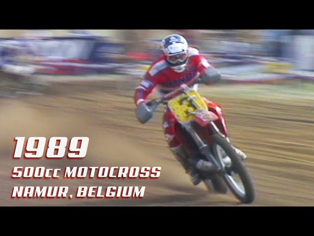 Great Motocross Battles | David Thorpe vs Eric Geboers | Belgium GP 1989