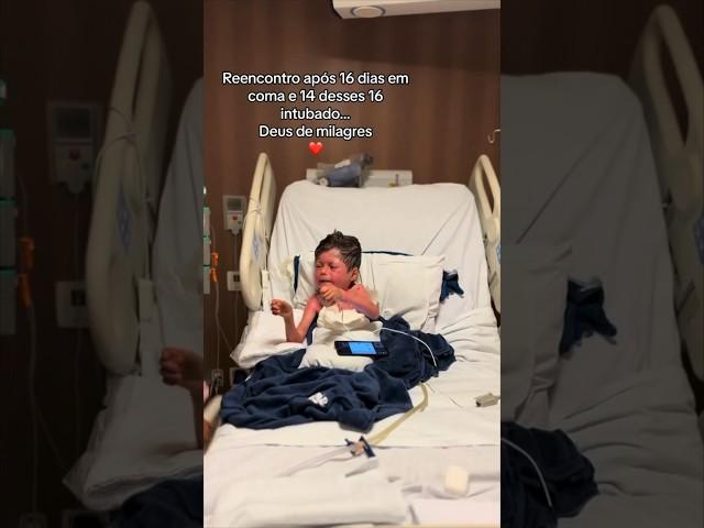 This mom got the call her son woke up from a coma after 16 days ️