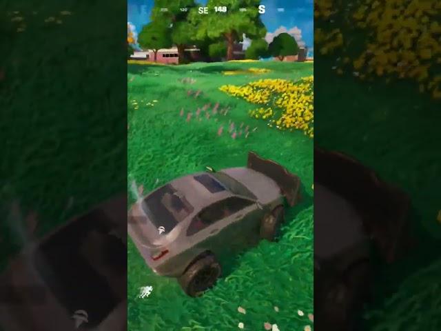 Eliminated with Car #fortnite #shorts #subscribe #rohitron