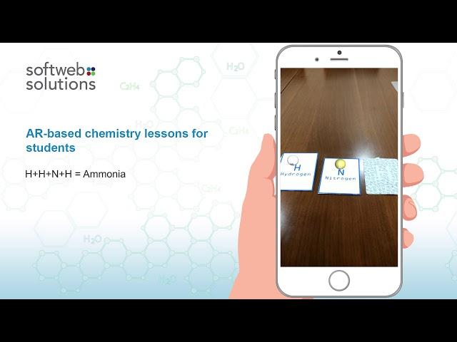 Augmented Reality based chemistry lessons for students