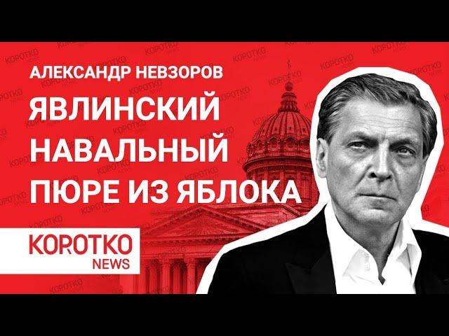 Невзоров — Явлинский о Навальном Партия Яблоко критика navalny Григорий Явлинский об alexei navalny