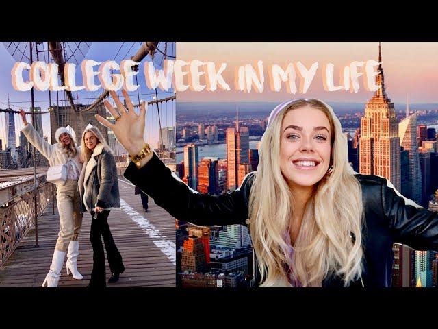 FIRST COLLEGE WEEK IN NEW YORK