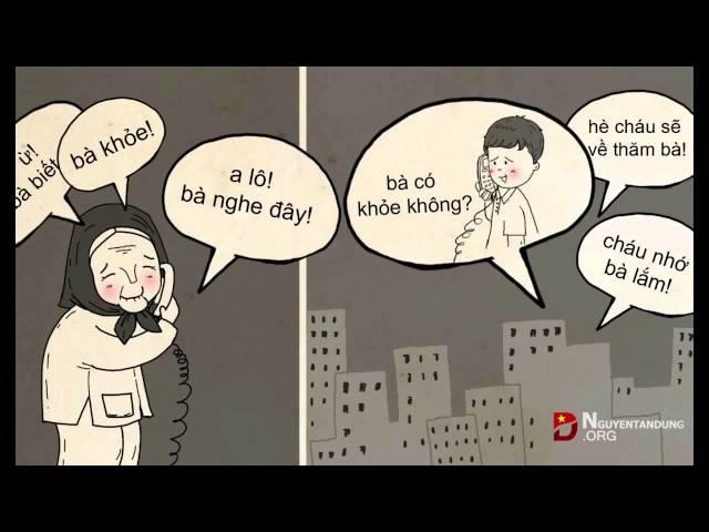 Clip Cảm động: Bà và cháu