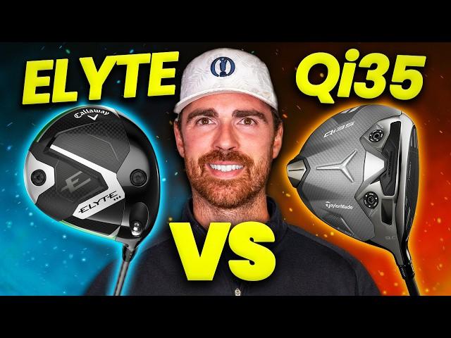 Callaway Elyte vs TaylorMade Qi35 | Ultimate Driver Battle 2025!