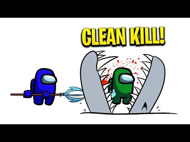 CLEANEST IMPOSTER KILLS! #4 (Among Us Gameplay Best Moments)