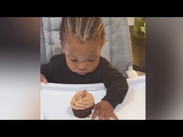 Halo's celebrates 9 months birthday/Ddg and Halle| celebrate with him watch beautiful moments