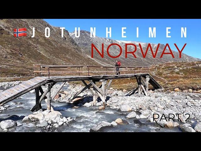  Norway Adventures | Part Two | Leirvassbu [waterfall] to Memurubu | Jotunheimen National Park