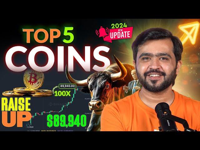 5 Best Coins that will do 10X to 50X in this Bull Run | Bitcoin All time high