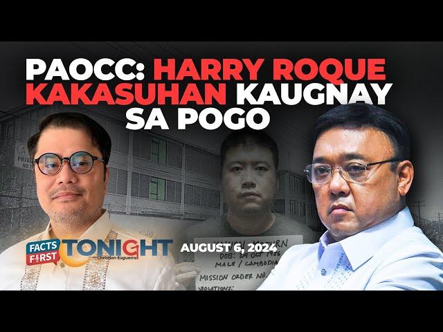 PAOCC: Harry Roque kasama sa mga kakasuhan kaugnay sa POGO