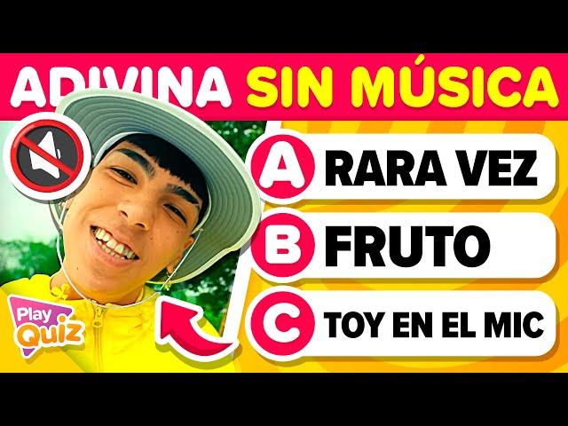 Adivina La Canción por su Video Musical Sin Música PARTE 2 ‍ Play Quiz de Música