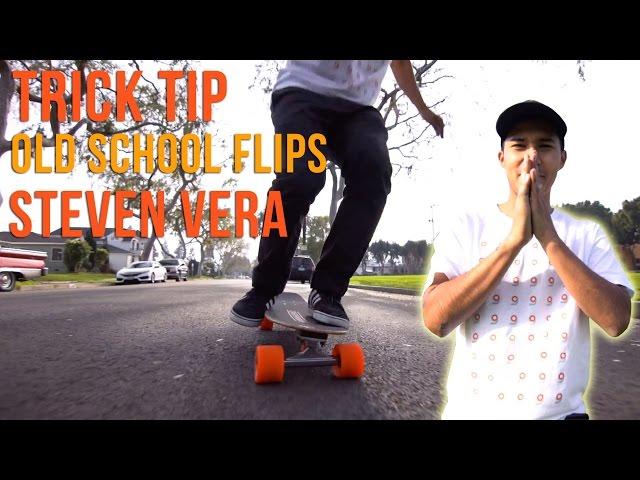 Orangatang Wheels Trick Tip | Old School Flips with Steven Vera