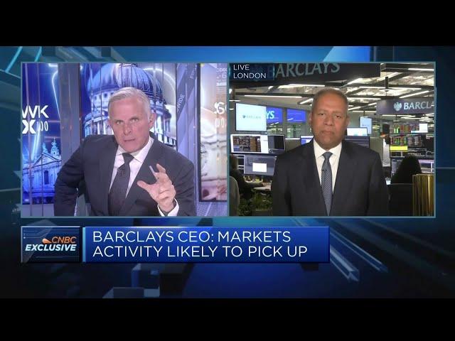 The UK consumer is worried, prudent, but not under stress, Barclays CEO says