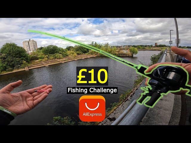 £10 AliExpress BFS Rod (BUDGET FISHING CHALLENGE)