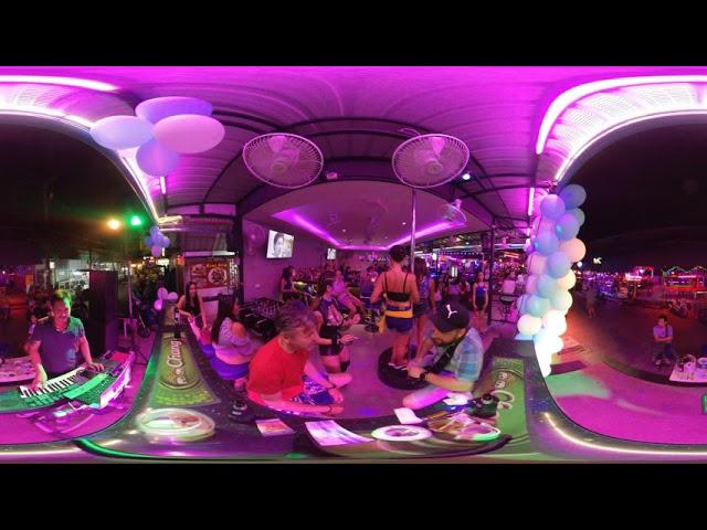 Party in Pattaya, Thailand 2019 in 360 VR 5.7K