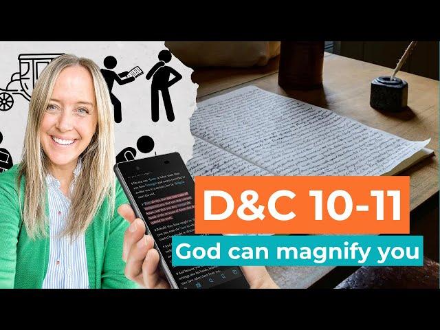 D&C 10-11 Come Follow Me storyline simplified (for teens and adults)