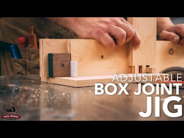 This Micro-Adjustable Box Joint Jig is Quick and Easy - Step by Step Build Plans Available