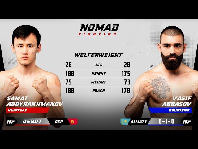 Самат Абдырахманов vs. Васиф Аббасов: Полный бой