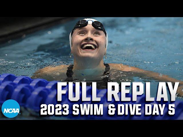 2023 NCAA DII swimming diving day 5 finals | FULL REPLAY