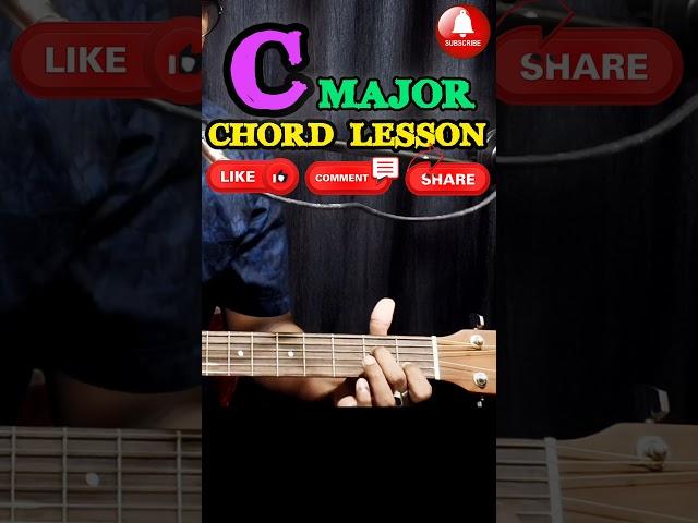 C Chord lesson #shorts #short #youtubeshorts #youtube #trending #trendingshorts #shortsfeed