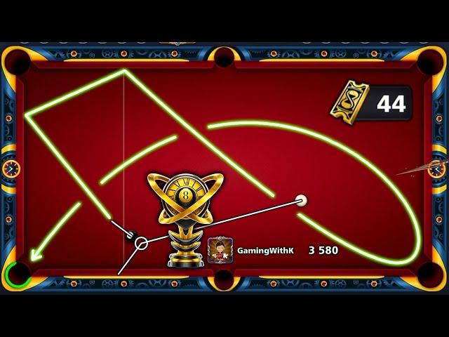 8 Ball Pool - Crazy Trick SHOT in Pool Chronicles Showdown & 3580 Points TOP CUP - GamingWithK