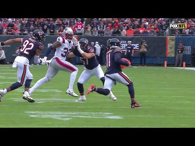 DeAndre Carter ignites Chicago crowd with 38-yard punt return vs. Pats