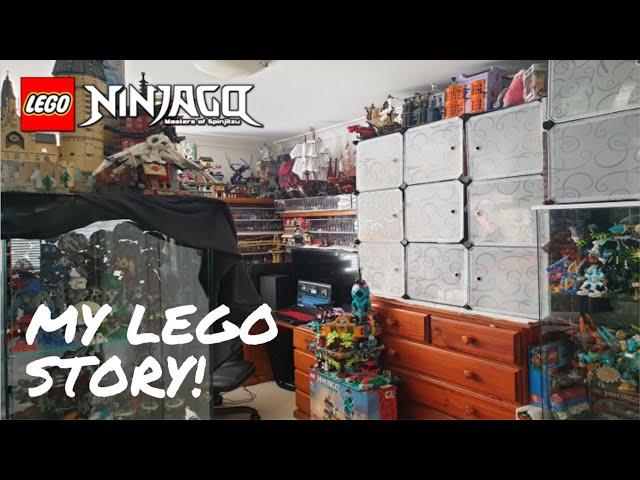 My LEGO Story! History of LEGO Collecting and addiction for the Ninjago Theme! Ninjago Collection!