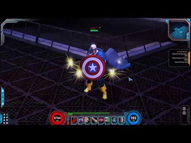 Marvel Heroes - Captain America Nomad Costume