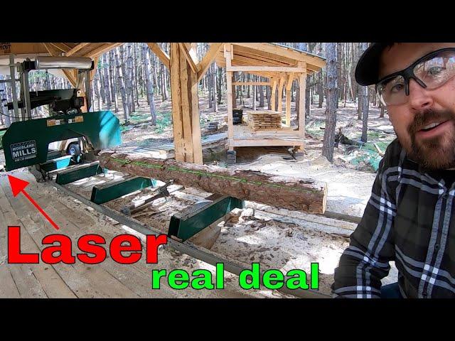 Sawmill Laser Line Changes Everything | Placement and Setup