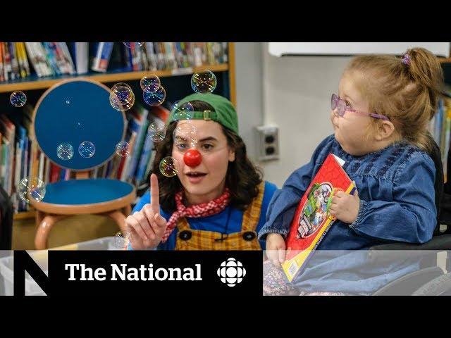 Therapeutic clowns bring joy to sick kids in the hospital