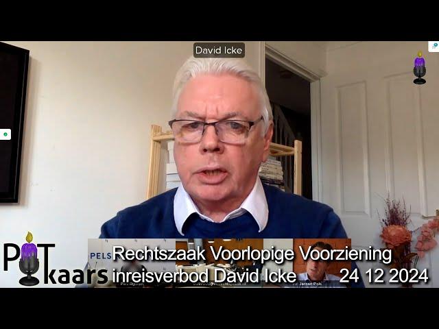 Will David Icke be allowed to spend Christmas with his family? Dutch Trial on Christmas Eve 2024