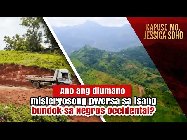 Ano ang diumano misteryosong pwersa sa isang bundok sa Negros Occidental? | Kapuso Mo, Jessica Soho