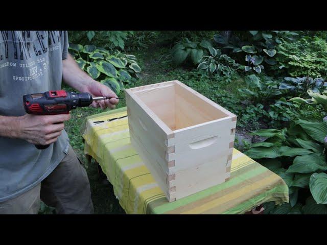 Сборка шестирамоного улья / шестирамочник  / 6 frames nuc manufacture