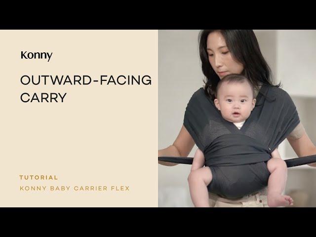 Konny Baby Carrier FLEX | 05. Outward-facing carry