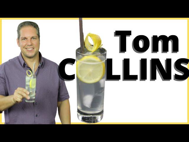 Tom Collins Cocktail Rezept, so geht´s! Einfaches Tom Collins Rezept. Cocktail mit Gin