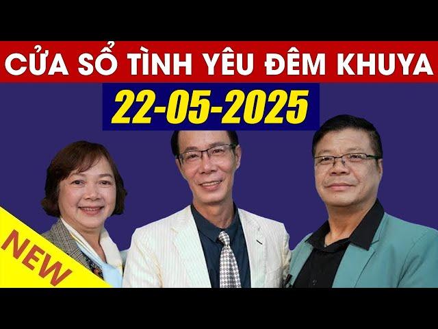 Đêm Khuya Nghe Cửa Sổ Tình Yêu Ngủ Ngon Ngày 22/05/2025 | Đinh Đoàn Tư Vấn Chuyện Thầm Kín Tối Nay