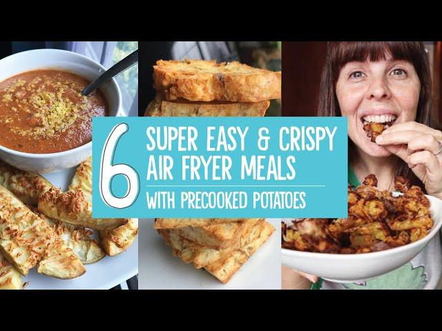 6 Air Fryer Potato Recipes  |  Easy & Crispy!