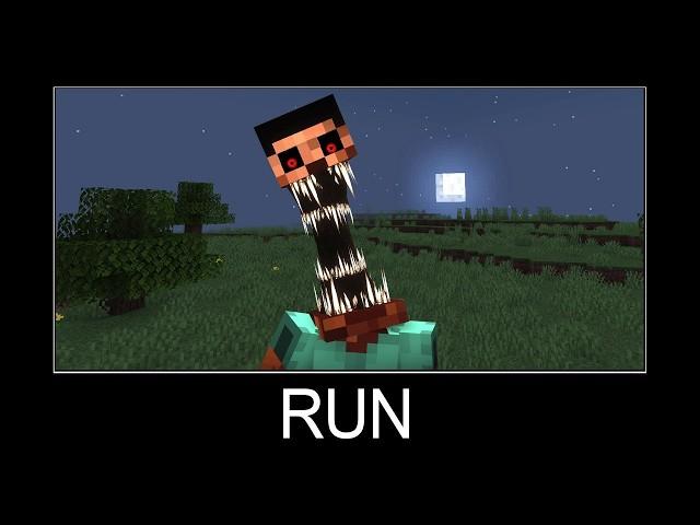 Minecraft wait what meme part 539 (The Anomaly scary Steve)