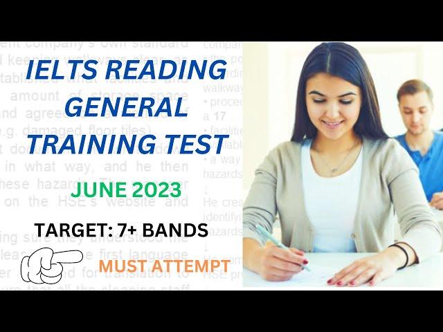 IELTS reading general training test with answers | June 2023