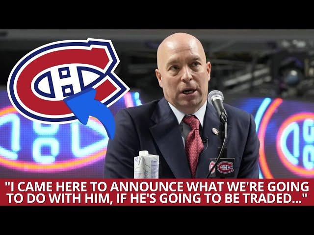 SHOCKED EVERYONE! THE HABS STAR'S FATE IS DECIDED! LOOK WHAT HAPPENED! CANADIENS NEWS