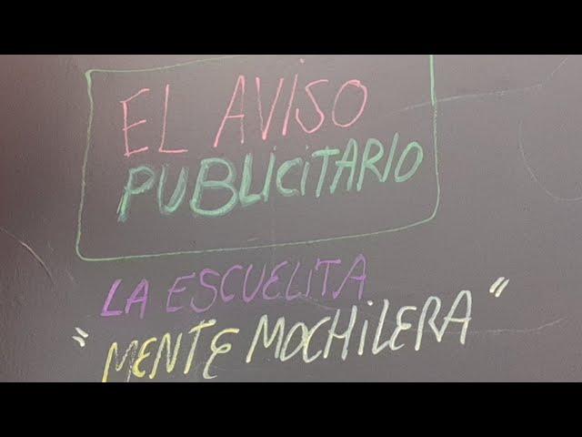 El AVISO PUBLICITARIO/ Escuelita MENTE MOCHILERA