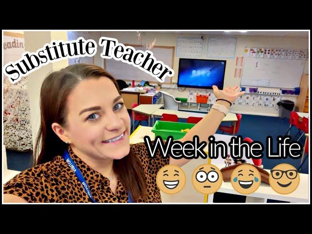 Substitute Teacher Week in the Life | Supply teacher | UK Teacher Vlog