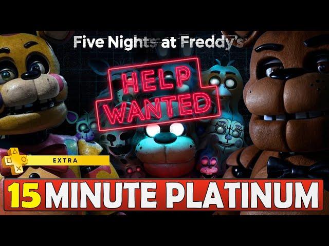 Five Nights at Freddy's Help Wanted Platinum Walkthrough [PS4] - Easy Platinum Admin Codes