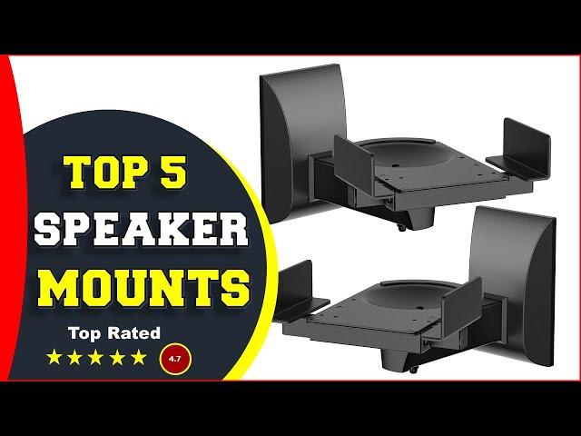  Top 5: Best Speaker Mounts 2023  [Tested & Reviewed]